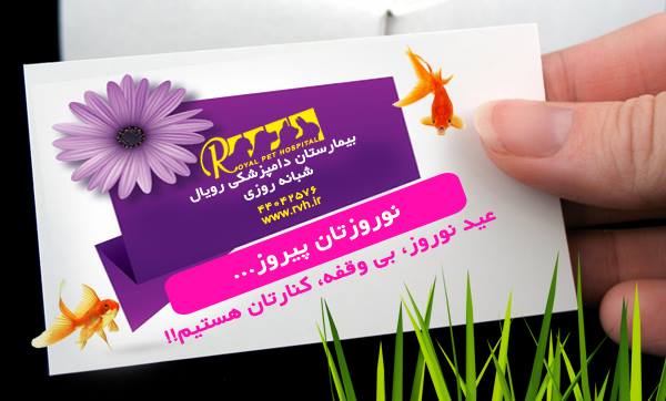 Royal Vet Hospital Norroz Card